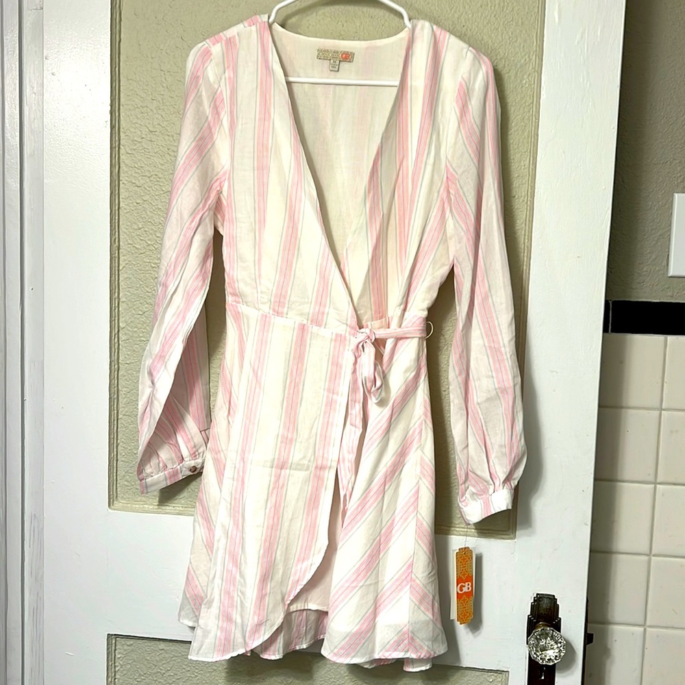 White Wrap Dress